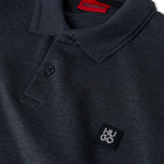 Men's Hugo Dinote 10276770 01 in Medium Grey 037 - Image 3