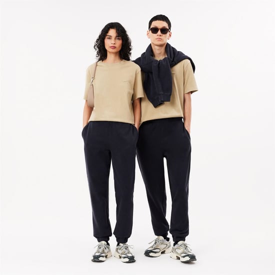Men's Lacoste Tracksuit Trousers in Black - Image 2