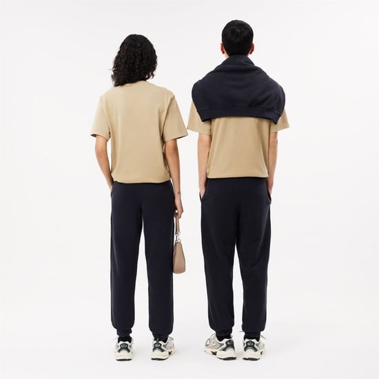 Men's Lacoste Tracksuit Trousers in Black - Image 4
