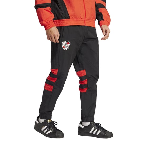 Men's adidas Rp Tp 94 Tracksuit Bottom in Black - Image 4