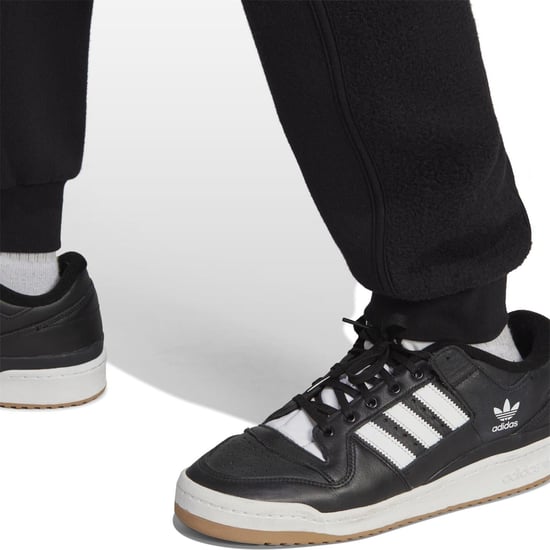Men's adidas Originals Essential Solid Patterned Joggers in Black - Image 6