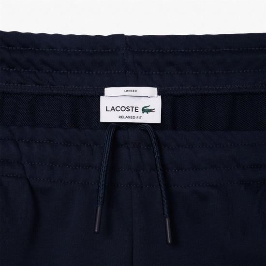 Men's Lacoste Tsuit Trousers in Navy Blue - Image 3
