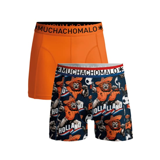 Muchachomalo Jongens 2-pack boxershorts wk special 1 + gratis sleutelhanger - Image 2