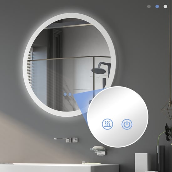 4goodz Badkamerspiegel 70 cm met led-verlichting, aanraaksensor en - Image 5