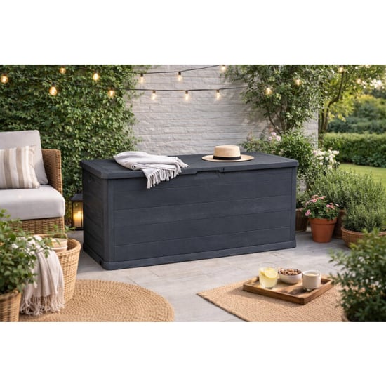 WDMT Kussenbox 280 liter – weerbestendige opbergbox voor tuinkussens & - Image 5