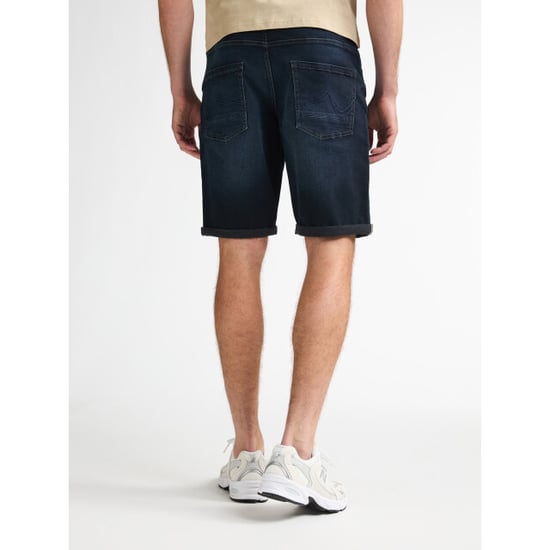 Petrol Industries bullseye men denim short regular m-1060-sho002 5812 blue black - Image 5
