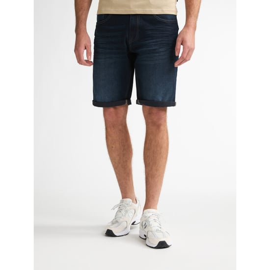 Petrol Industries bullseye men denim short regular m-1060-sho002 5812 blue black - Image 6