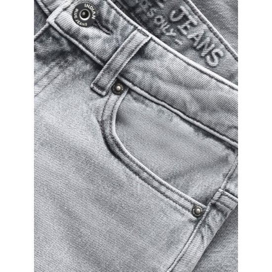 Indian Blue 960619 wide denim short - Image 2