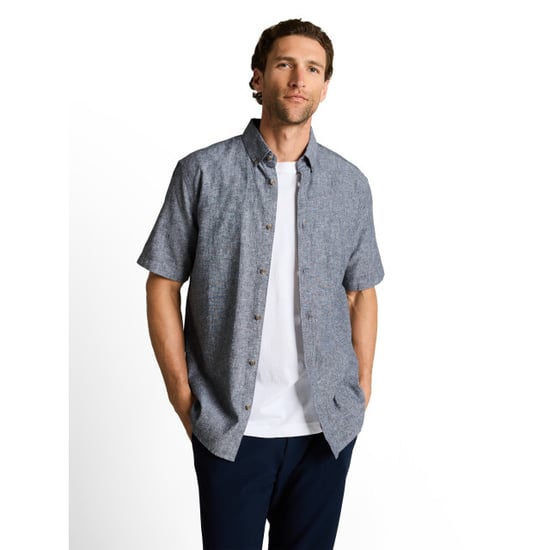 Tom Tailor Printed cotton linen shirt - Image 1