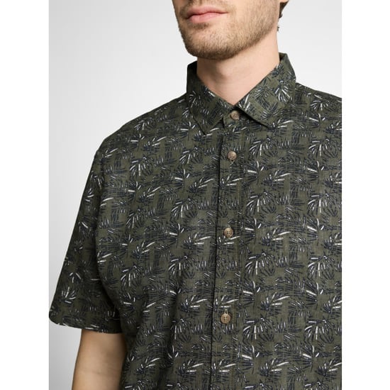 Tom Tailor Printed cotton linen shirt - Image 3