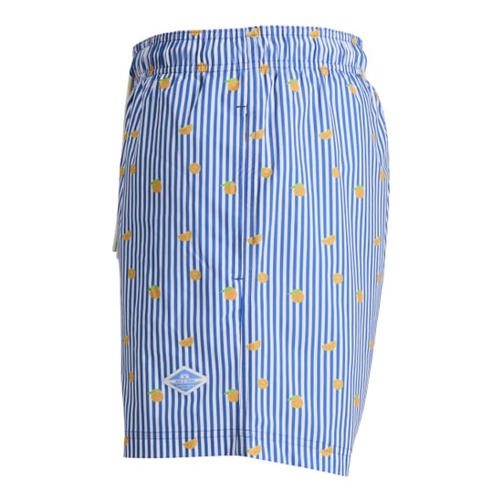 Jack & Jones Heren zwemshort jpstmaui breeze gestreept sinaasappel - Image 2