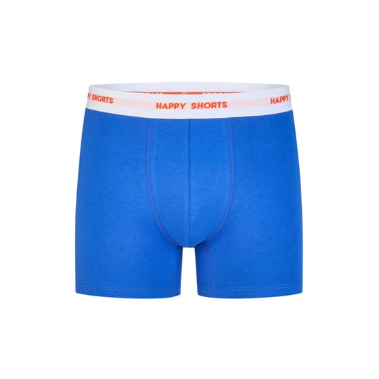 Happy Shorts Heren boxershorts oranje/blauw 2-pack - Image 2