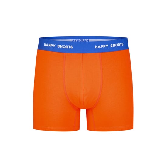 Happy Shorts Heren boxershorts oranje/blauw 2-pack - Image 3