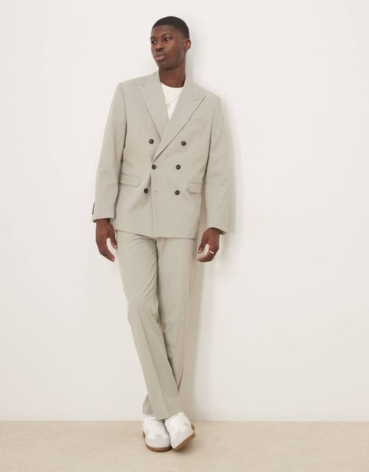 Selected Liam regular fit blazer in green - Image 3