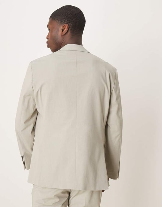 Selected Liam regular fit blazer in green - Image 4