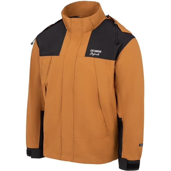 Men's Lee Cooper Outdoor Jacket in Caramel - Image 3