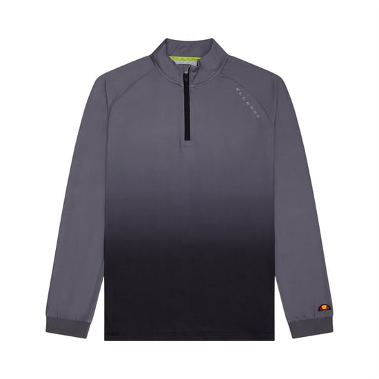Men's Ellesse Tut Half Zip in Grey - Image 1