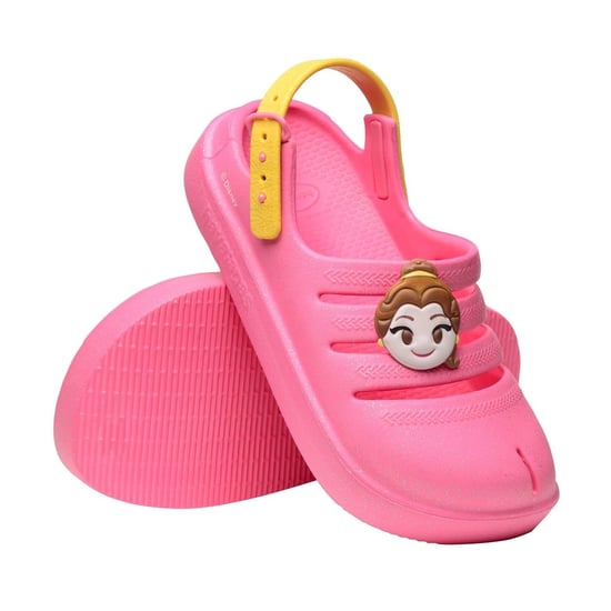 Women's Havaianas Hav. Kids Clog Princesas Ciber Pink Flip Flops Womens in Pink - Image 3