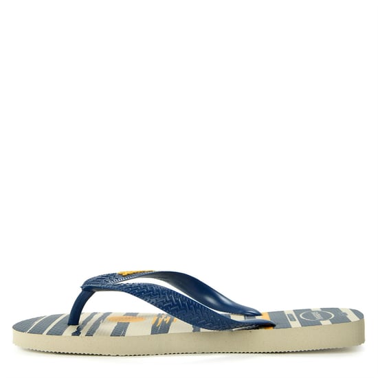 Women's Havaianas Hav. Top Nautical Beige Navy 35 36 Flip Flops in Beige/Navy - Image 2