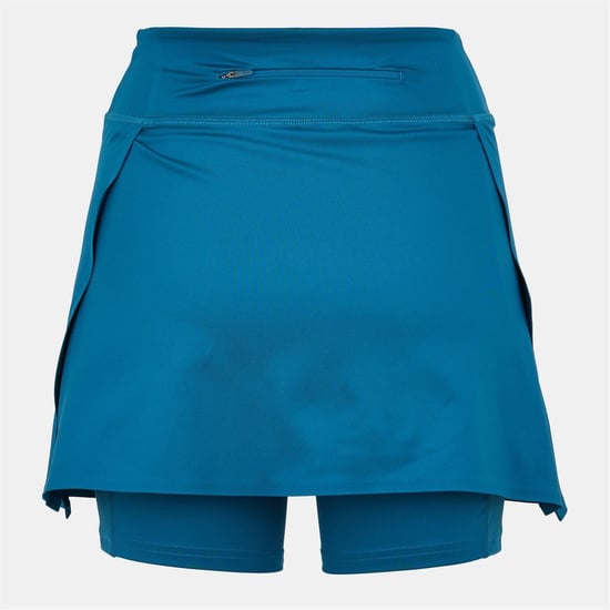 Women's adidas Asmc Solid Patterned Regular Fit Mini Skort in Green - Image 2