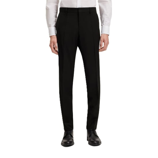 Men's Boss H Genius Mm C Straight Leg Trousers in Black - Image 1