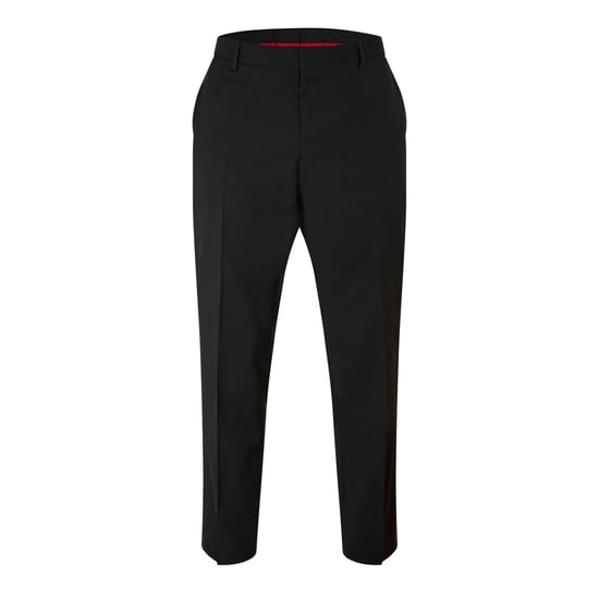 Men's Hugo Slim Fit Trousers in Black - Image 1
