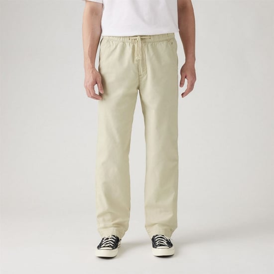 Men's Levis Solid Patterned Relaxed Straight Chinos in Tidal Foam - Image 2