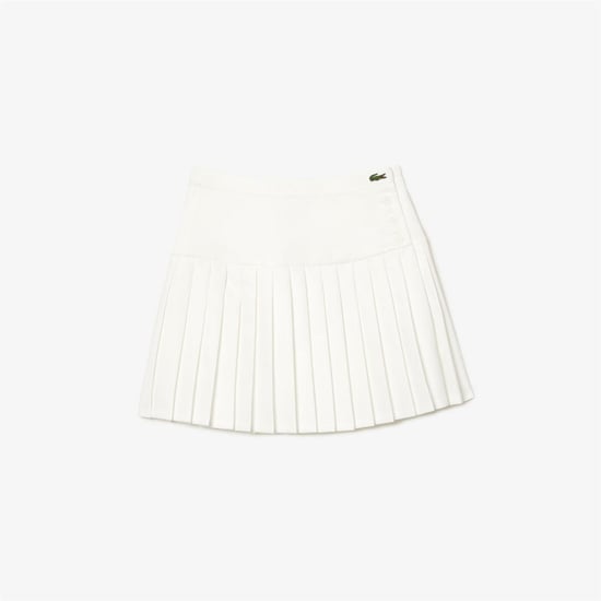 Women's Lacoste Skirt in Flour - Image 1