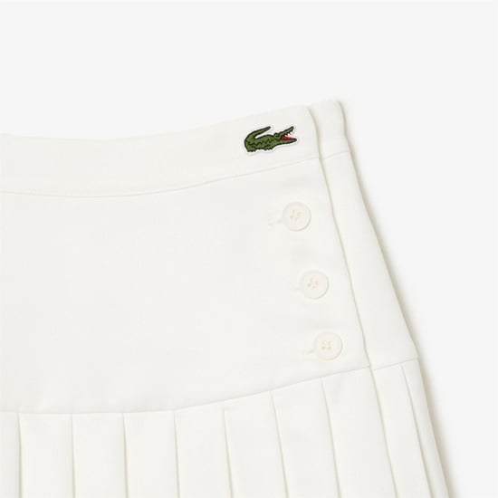 Women's Lacoste Skirt in Flour - Image 3