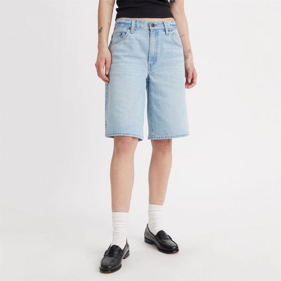 Women's Levis Baggy Dad Jort Pick Sides Shorts in Pick Sides - Image 2