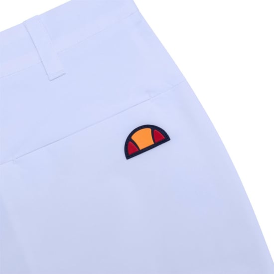 Women's Ellesse Mabeli Shorts in White - Image 3