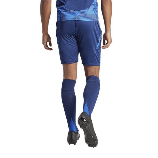 Men's adidas C M Sho Football Shorts in Navy Blue - Image 3
