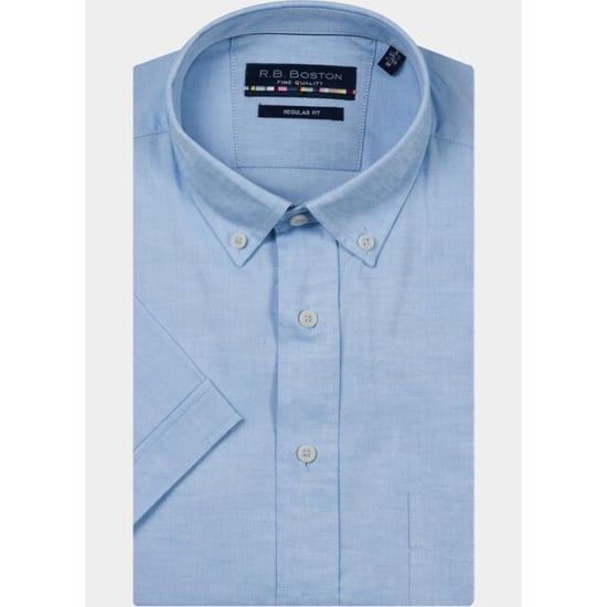 R.B. Boston Overhemd korte mouw heren marshall ss button down 616670/61 - Image 2