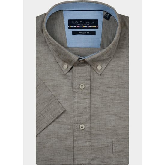 R.B. Boston Overhemd korte mouw heren marshall ss button down 616670/71 - Image 2