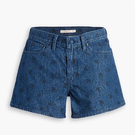 Women's Levis Wellthread 80s Mom Short Flowe in Flowers In T Rn - Image 1