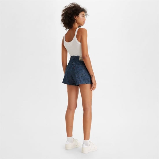 Women's Levis Wellthread 80s Mom Short Flowe in Flowers In T Rn - Image 3