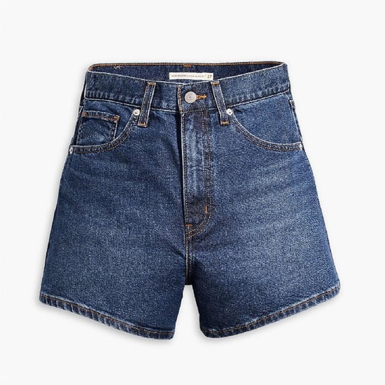 Women's Levis Hw Mom Shorts in Cool Plcs To Go - Image 1