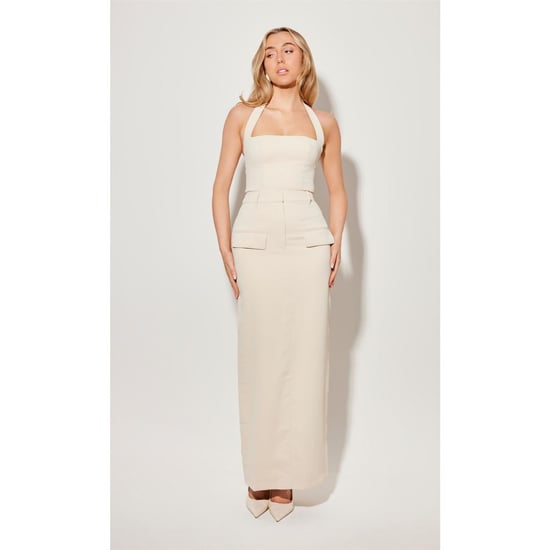 Women's Odd Muse Mus Maxi skirt Ld99 in Oat - Image 1