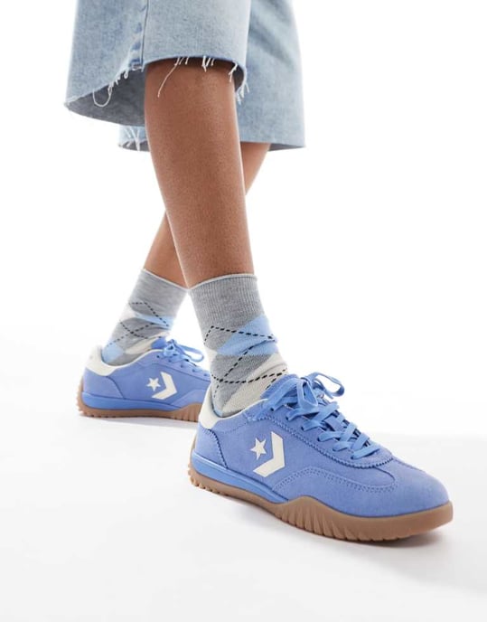 Converse Run Star trainers in blue - Image 3