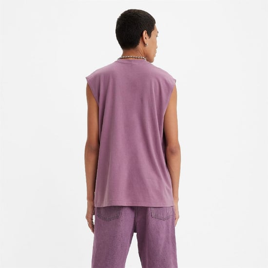 Men's Levis Pride Graphic Crew Neck Muscle Tank in Purple Gum - Image 3