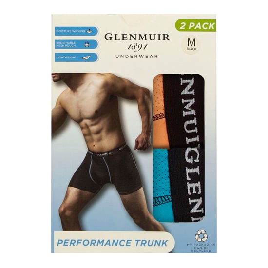 2-pack herrprestandakalsonger | Andningsbara stretch sportpassform underkläder - Image 2