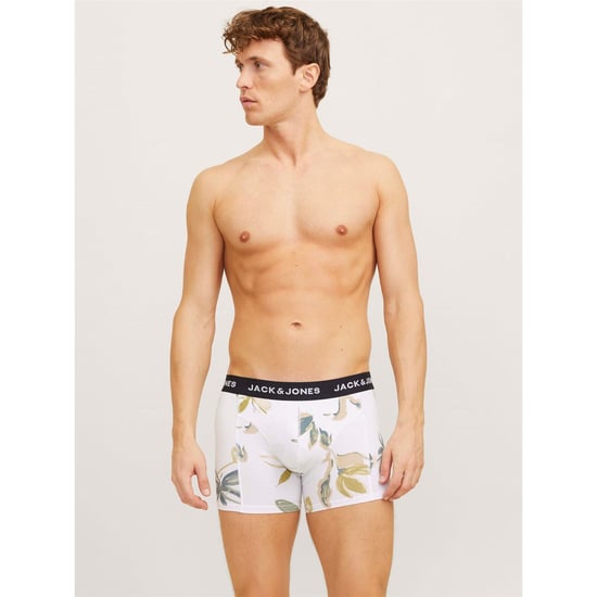 Men's Jack and Jones Abstract Trunks in Iron Gate - Image 3