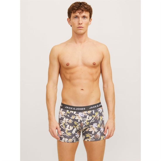 Men's Jack and Jones Abstract Trunks in Iron Gate - Image 6