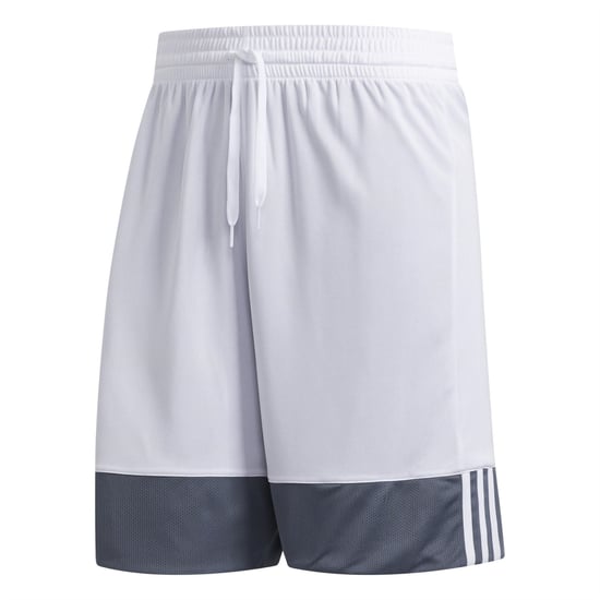 Men's adidas Spee Rev Shr Basketball Short Mens in Onix - Image 2