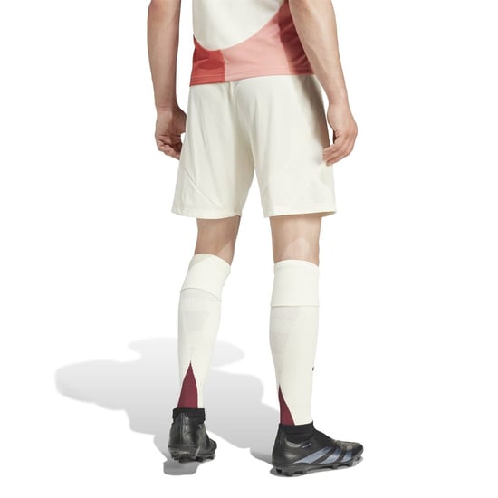 Men's adidas Olympique Lyon Third Shorts 2025 2026 Adults in Ivory/Ivory - Image 3