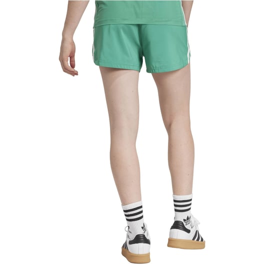 Women's adidas Hyglm Wvn Shorts in Semi Ct Green - Image 3