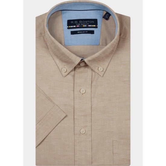 R.B. Boston Overhemd korte mouw heren marshall ss button down 616670/81 - Image 2