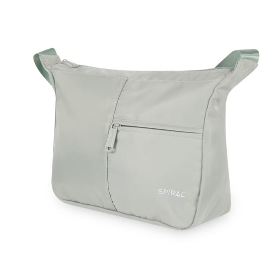 Accessories Spiral Cali Cross Body Bag with Yellow Orange Hardware in Mint - Image 4
