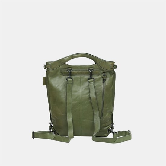 Accessories Aunts and Uncles Mrs. Mince Pie Top Handle Utility Backpack in Deep Lichen - Image 3