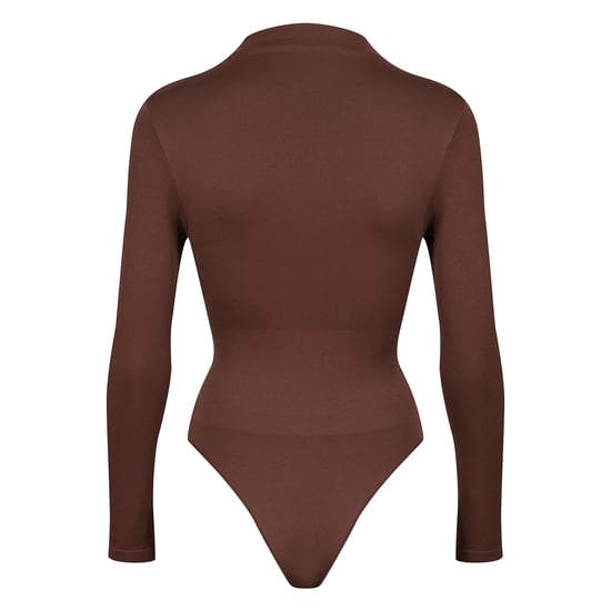 Dames Essentials Coltrui Bodysuit Vormgevend Gerecycled Rekbaar Pasvorm - Image 2
